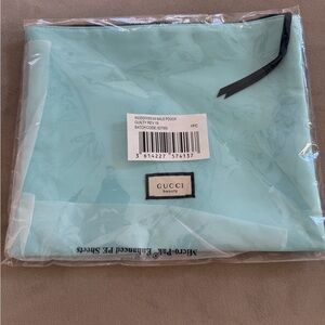Gucci Aqua Blue Accessory Bag